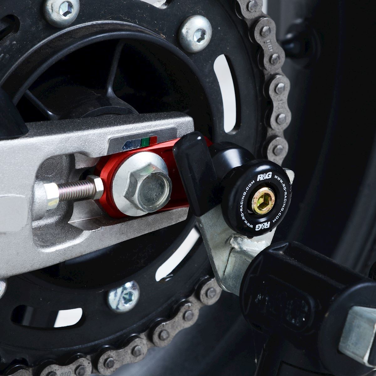 Cotton Reels (Offset) for Honda CBR250RR '17- Colour: Red