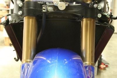 Radiator Guard for Suzuki GSXR1000 '09-'17 Colour: Titanium