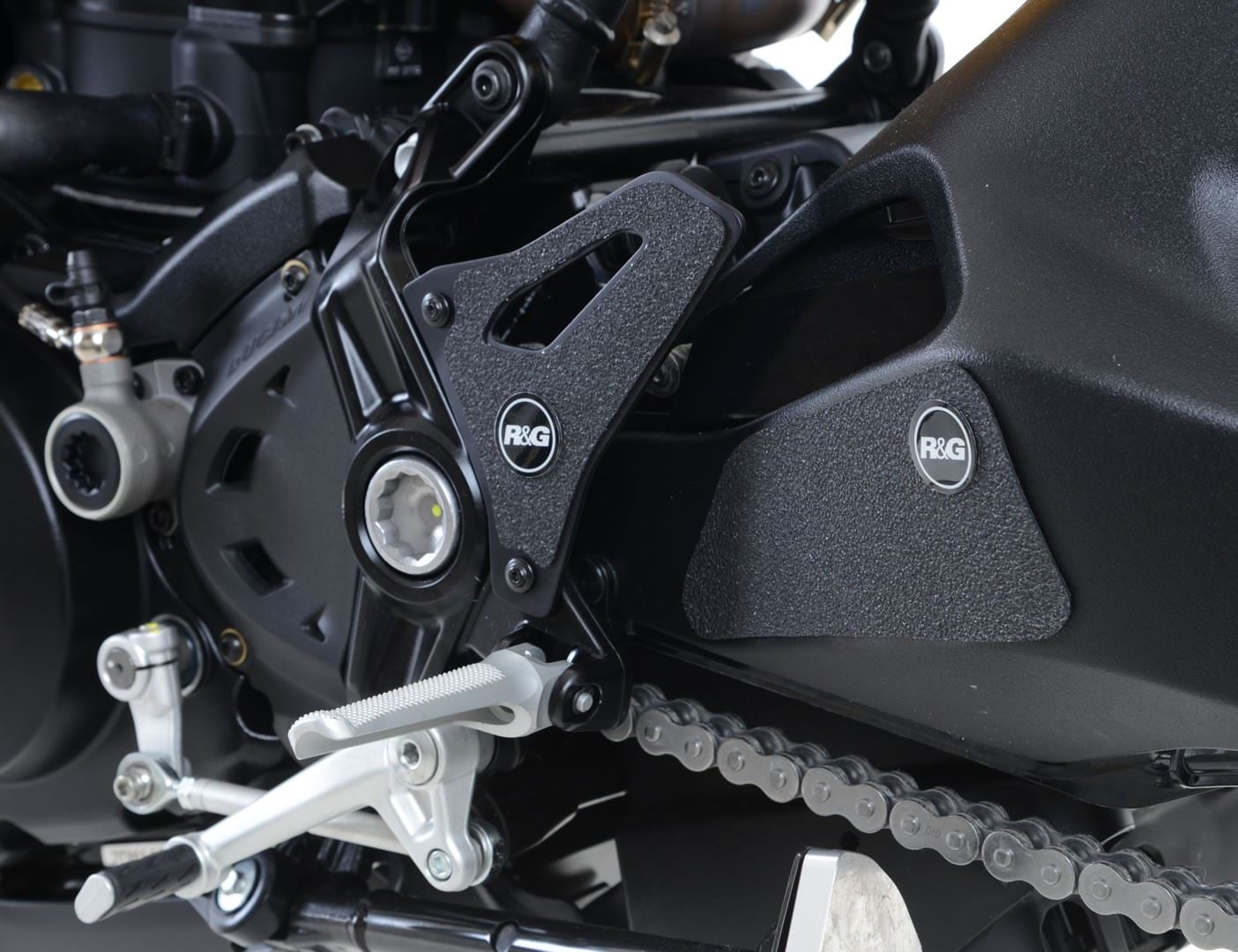 R&G Boot Guard Kit for Ducati Monster 1200 R '16- models