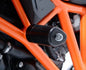 Aero Crash Protectors for KTM 1290 Super Duke R '14-'19 Colour: White