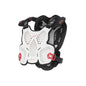 Alpinestars A-1 Roost Guard - White Black Red - Size XL/2XL