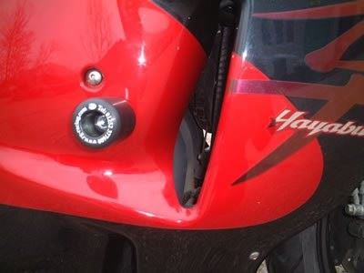 Crash Protectors - Classic Style for Suzuki GSX1300R Hayabusa '99-'07 Colour: Black
