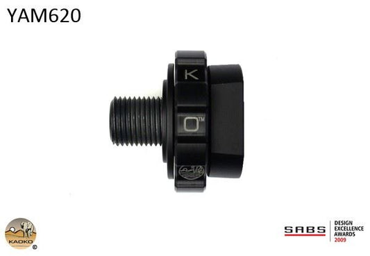 Kaoko Throttle Stabilizer for the Yamaha Tenere XT660Z (with OEM hand guards) (With Barkbusters hand guards)