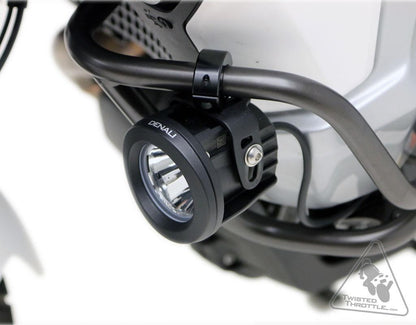 Denali Crashbar Light Mounts (Fits crashbars 22mm-28mm in diameter)