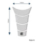 Eazi-Grip EVO Centre Tank Pads  Style : Style A Eazi-Grip Colour: Clear