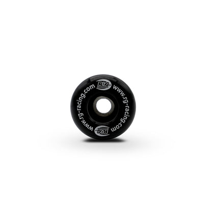 Spindle Sliders for Triumph Daytona 675, Triumph Daytona Moto2™ 765 '20-, Street Triple '07- and Street Triple R '08- models.