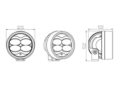 DENALI 2.0 D3 High-Performance Fog Light Pod