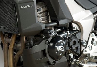 Crash Protectors - Aero Style for Kawasaki Versys 1000 '12-'18 Colour: White