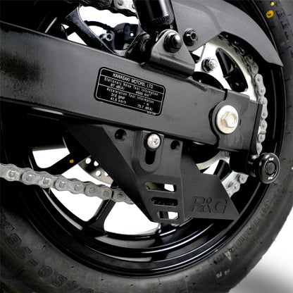 Chain & Sprocket guard - suitable for most Kawasaki models, Yamaha R7 '22-, GSX-S1000 GT '22- , YZF-R9 '25-, Suzuki GSX - S1000 GX '24-, Eliminator 500 2024, Ninja 7 Hybrid HEV / Z 7 Hybrid HEV '24- & Ninja 1100SX '25-