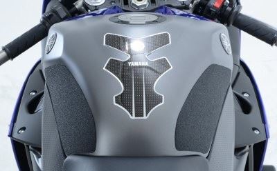 R&G Tank Traction Grip for Yamaha YZF-R1 '09-'14 Colour: Clear