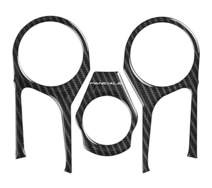Red Dynamic Carbon Fibre Yoke Pad for Ducati Panigale S 1199/1299 '12-'16 models ('S' Models ONLY)