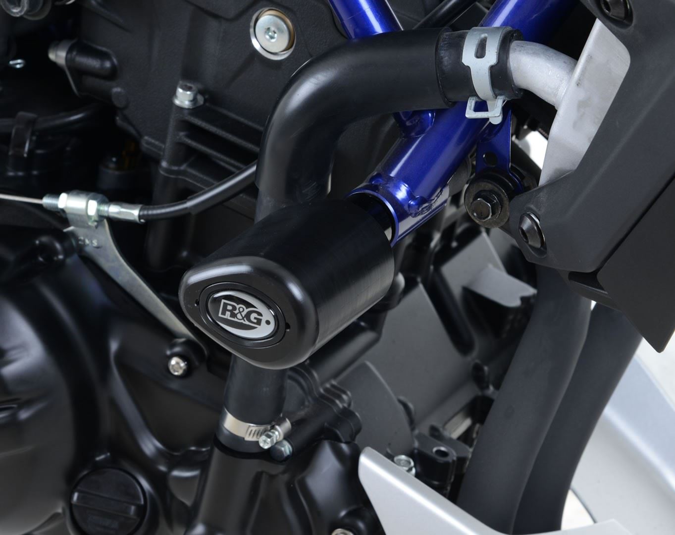 Crash Protectors - Aero Style for Yamaha MT-25 / MT-03 Colour: Black