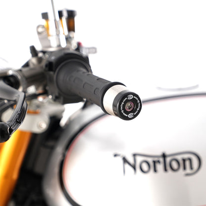 Bar End Sliders for Husqvarna Nuda 900/R, Norton Commando 961 Sport and Zero SRF '19-