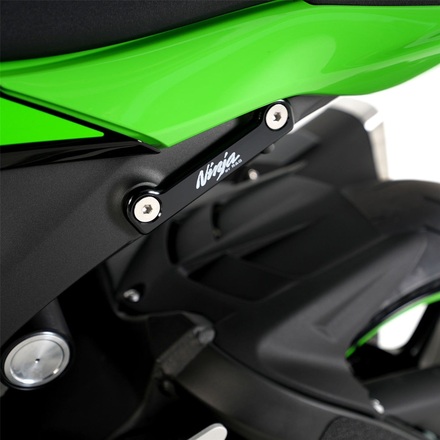 Rear Foot Rest Blanking Plate for the Kawasaki ZX6-R '09- '24