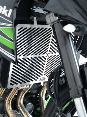 Stainless Steel Radiator Guard for for Kawasaki Z750 '07-/Z750R '11-'13/Z800 '13-'16/Z1000 '10- '24/Z1000SX '12- '24, VERSYS1000 '12- '24 /Versys 1100 ’25-/ Ninja 1000SX ’20- '24 & 1100SX '25-