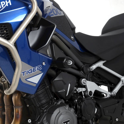 Crash Protectors - Aero Style for Triumph Tiger 1200 GT/ GT Pro/ Rally Pro '22- Colour: Black