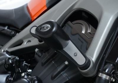 Crash Protectors - Aero Style for Yamaha MT-09 / FZ-09 '13-'20, MT-09 Sport Tracker/Street Rally '15-'16, MT-09 Tracer'15-'20, SP '18-'20 & Tracer 900 GT '18-'20 models Colour: Black