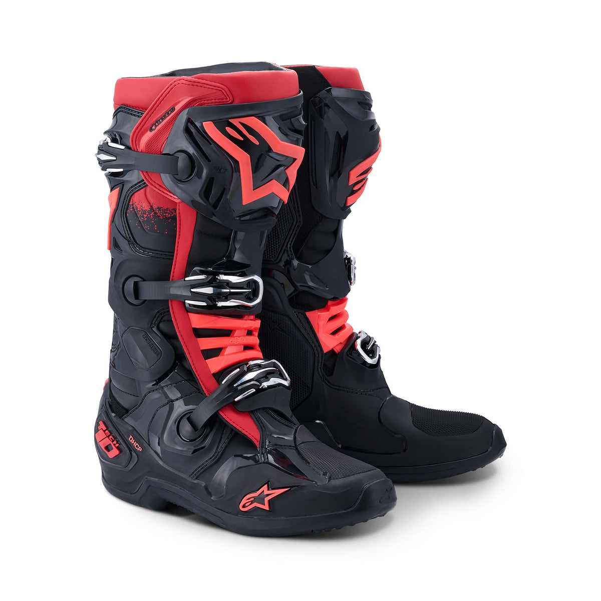 Alpinestars Tech 10 - Black Red - US 12 / EU 47