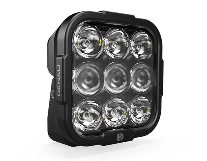 DENALI DL-9 Driving Light w/ DataDim Technology, 9-LED, Elliptical Hybrid Beam Colour: White