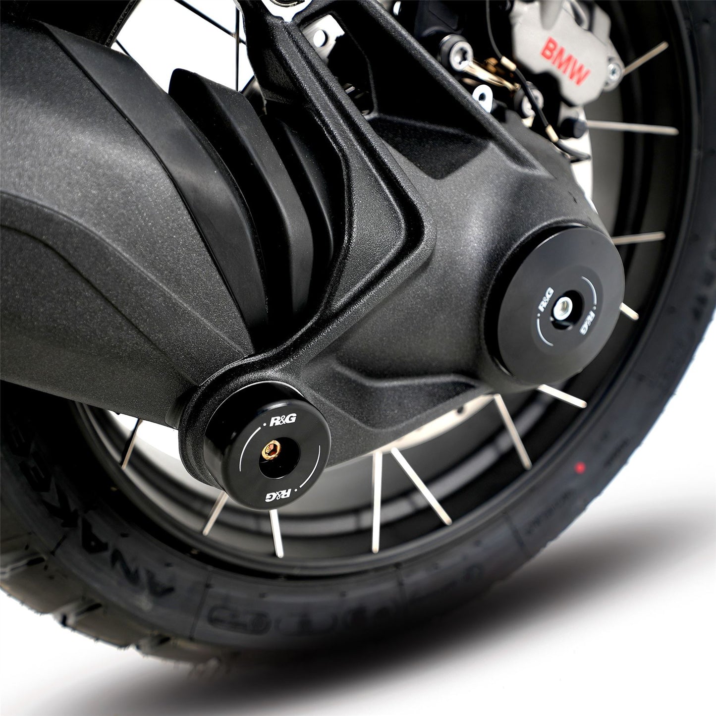 Swingarm (Shaft) Protectors for BMW R 1300 GS Adventure '24-, R1200, K1200, K1300, BMW R Nine T models, R1250 GS '18- & R1250RT '19-, BMW R12 nineT '24-, R1250RS SE '24-