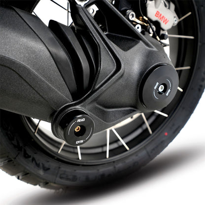 Swingarm (Shaft) Protectors for BMW R 1300 GS Adventure '24-, R1200, K1200, K1300, BMW R Nine T models, R1250 GS '18- & R1250RT '19-, BMW R12 nineT '24-, R1250RS SE '24-