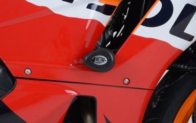 Crash Protectors - Aero Style for Honda CBR600RR ('13-'16) - NON DRILL KIT Colour: Black
