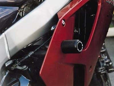 Crash Protectors - Classic Style for Kawasaki ZX6R F1-F3 Colour: White