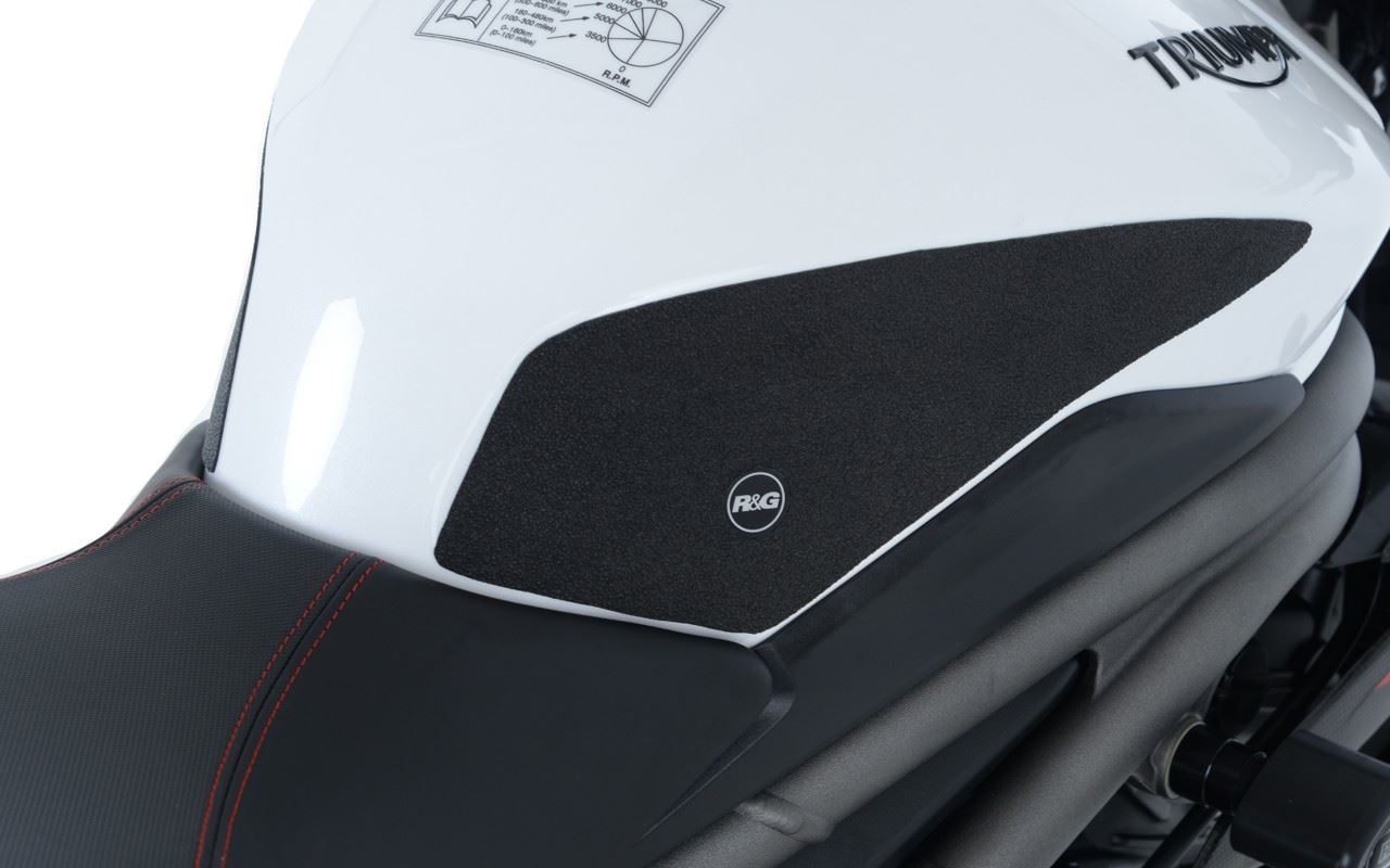R&G Tank Traction Grips for Triumph Speed Triple RS '18-'20 Colour: Black