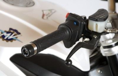 Bar End Sliders for MV Agusta Brutale 675 '12- and Brutale 800 '12- & Brutale 800RR '18-, Brutale 1000RS '24-.