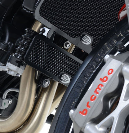 Oil Cooler Guard for Triumph Speed Triple / Speed Triple R '11- & Speed Triple RS '18-'20 Colour: Titanium