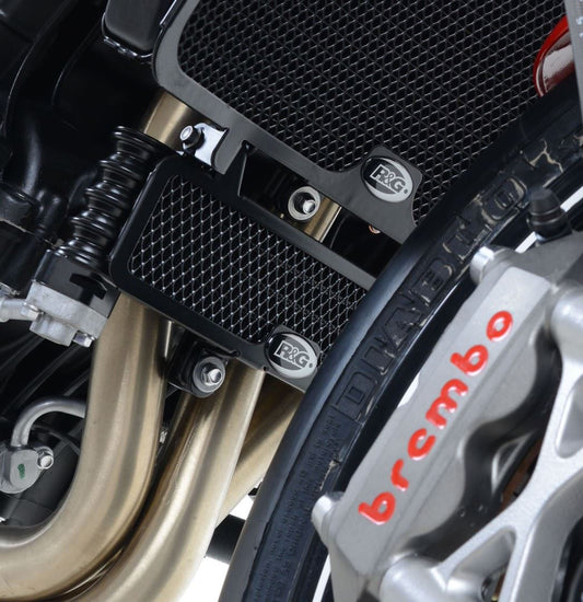 Oil Cooler Guard for Triumph Speed Triple / Speed Triple R '11- & Speed Triple RS '18-'20 Colour: Titanium