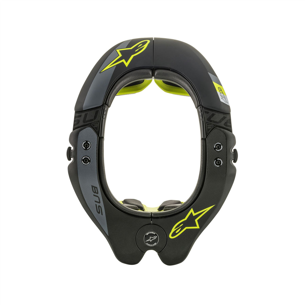 Alpinestars BNS Tech-2 - Black Yellow Fluo - Size L/XL