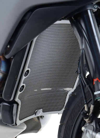 Radiator and Oil Cooler Guard for MV Agusta Rivale/Stradale/Turismo Veloce 800 '15- models Colour: Titanium