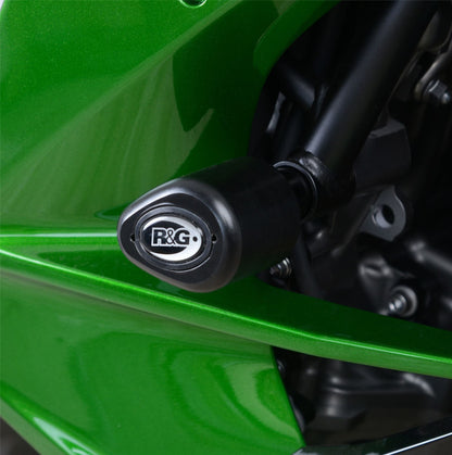 Crash Protectors - Aero Style for Kawasaki Ninja H2 SX '18-'22 Colour: Black