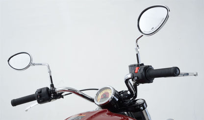 Mirror Risers for Indian Scout '15-, Scout Sixty '18-, Scout Bobber '17-, FTR1200/S '19- & CFMoto 700CL-X Heritage '21-
