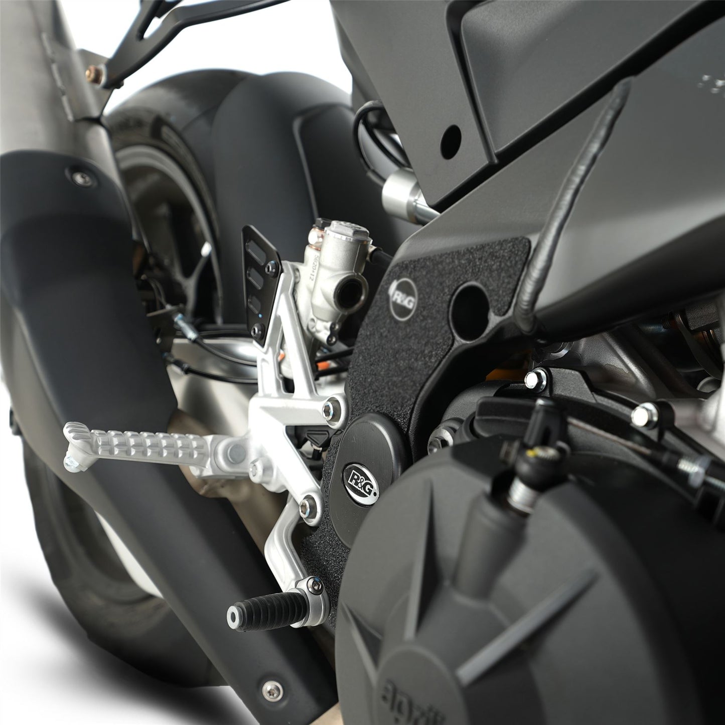 Frame Plug for Aprilia, Tuono V4 1100 Factory '15-, Caponord 1200 '13-, Tuono V4 & RSV4 1100 Factory '21-'24 models.