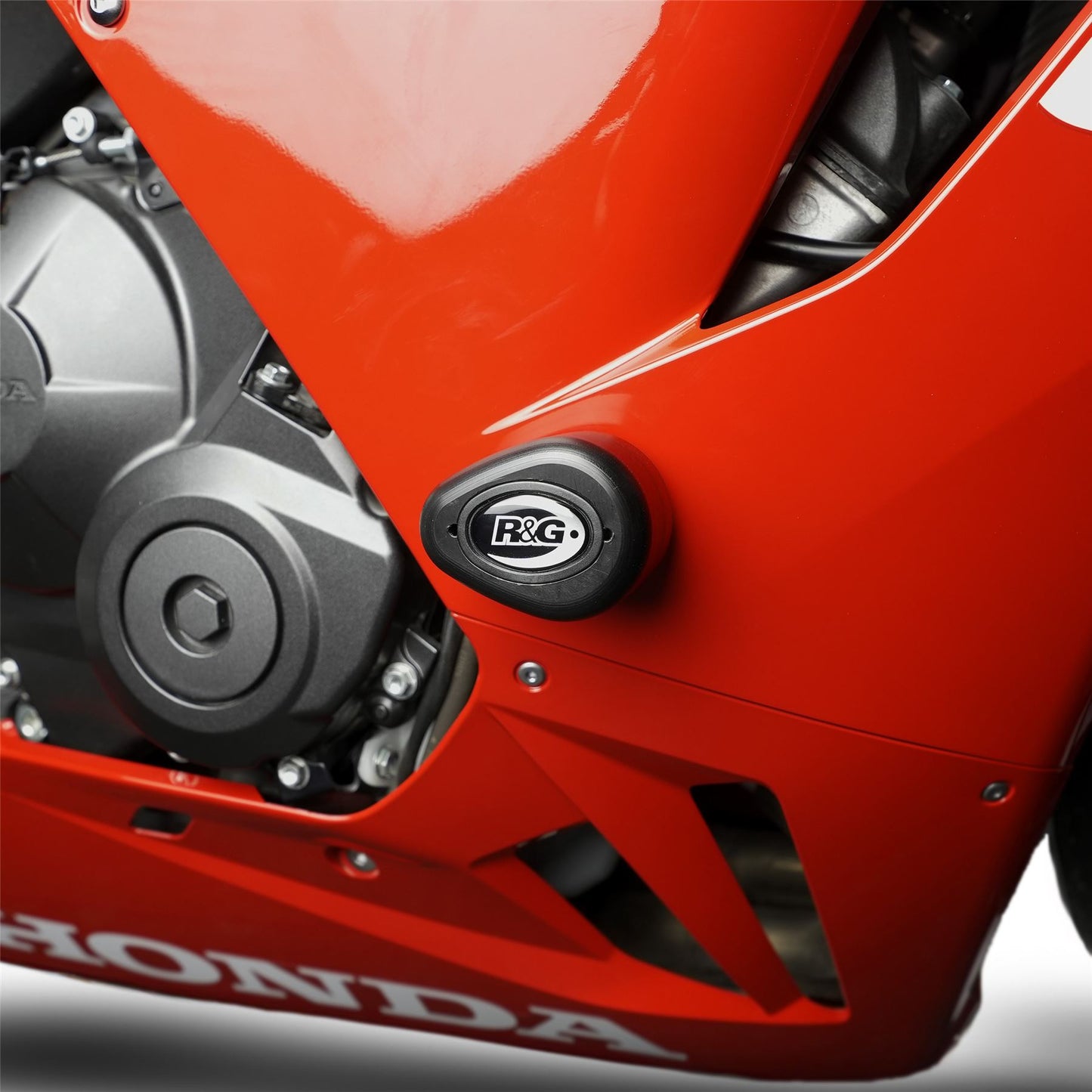 Crash Protectors - Aero Style for Honda CBR600RR '24-  DRILL KIT Colour: Black