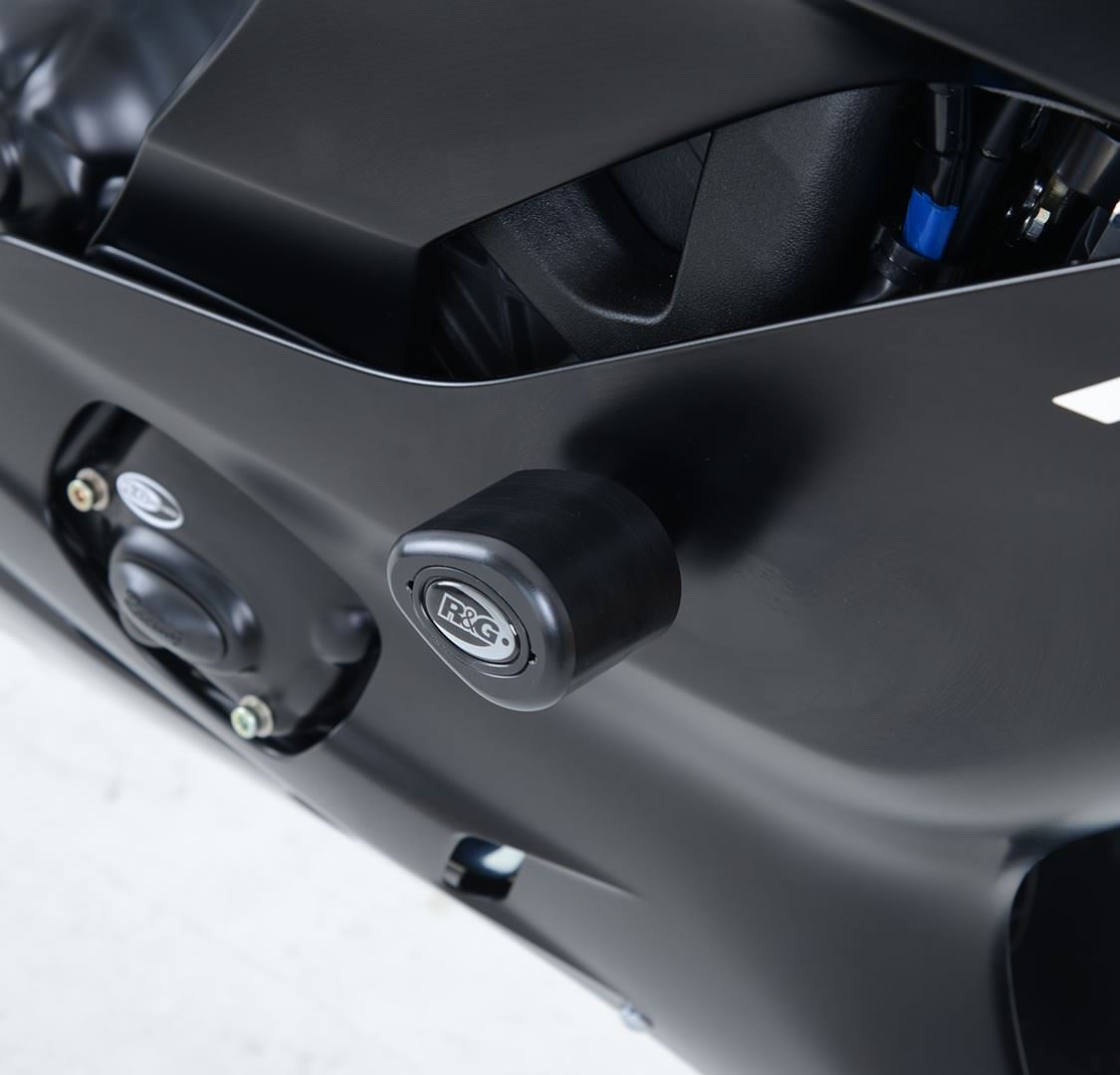 Crash Protectors - Aero Style for Yamaha YZF-R6 '17 Colour: Black