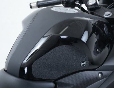 R&G Tank Traction Grip for Yamaha R25 '14-'18, MT-25 '15-, R3 '15-'18 & MT-03 '16-'19 models Colour: Black