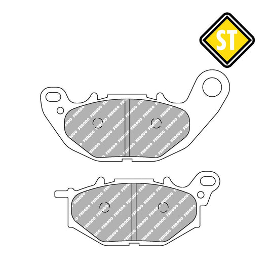 Ferodo FDB2280ST Sinter Grip Road Compound Pad - FA663