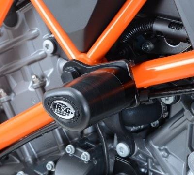 Aero Crash Protectors for KTM 1290 Super Duke R '14 -'19 Colour: White