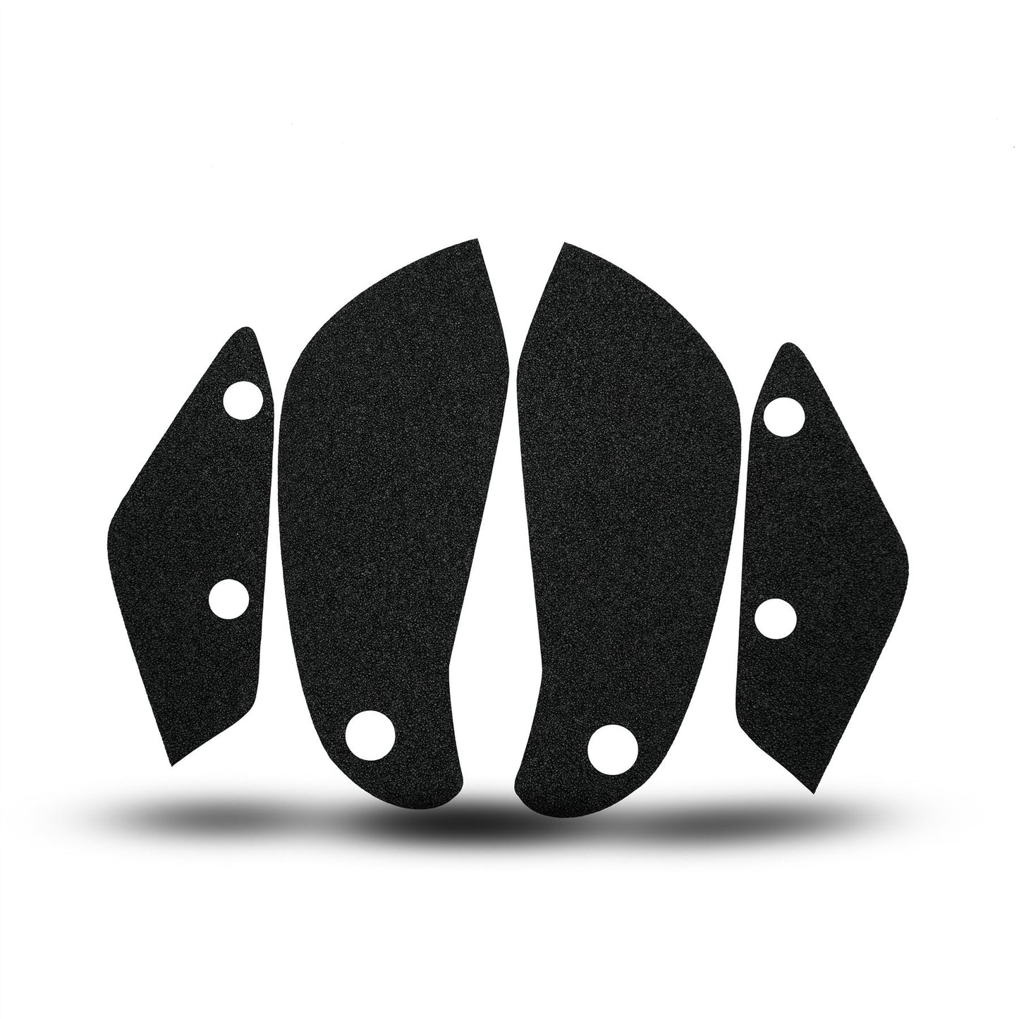 R&G Tank Traction Grips for Ducati Panigale V2 '25- (4-piece Kit) Colour: Black