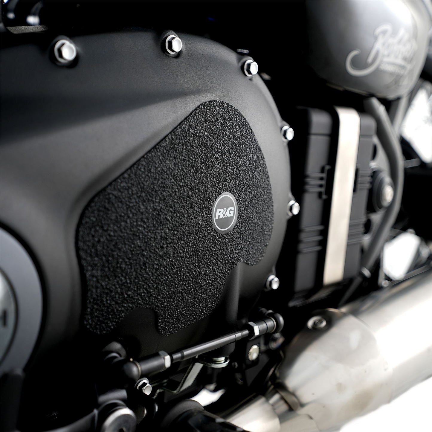 R&G Boot Guard Kit for Triumph Bonneville Bobber '17- & Street Cup '17-