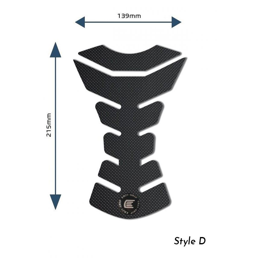 Eazi-Grip PRO Centre Tank Pads Style : Style D Eazi-Grip Colour: Black