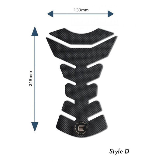 Eazi-Grip PRO Centre Tank Pads Style : Style D Eazi-Grip Colour: Black