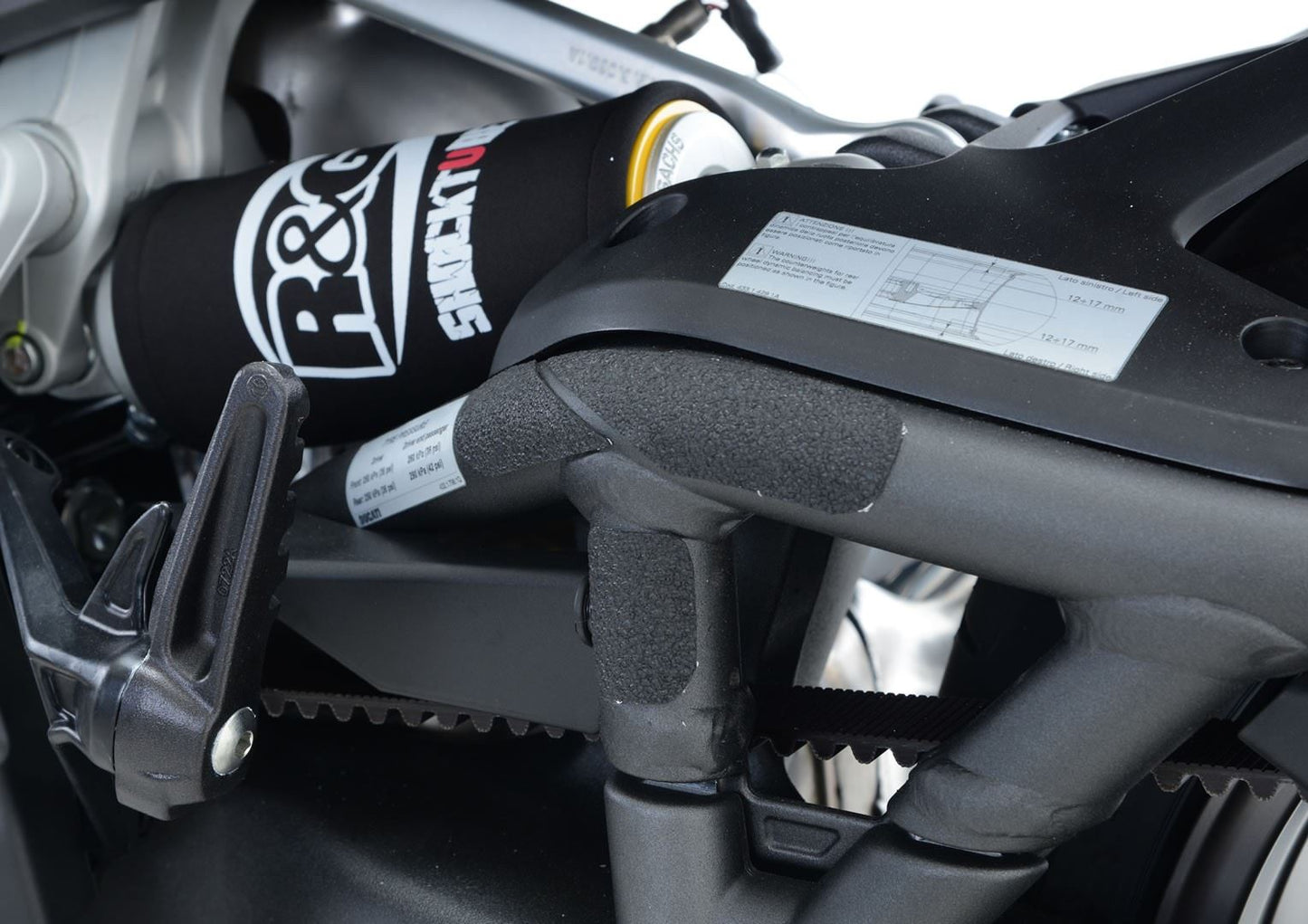 R&G Boot Guard Kit for Ducati XDiavel, XDiavel S '16-