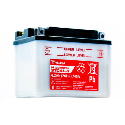Yuasa STC4L-B (CP) 12V Scooter Battery