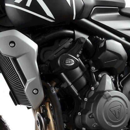 Crash Protectors - Aero Style for the Triumph Trident 660 '21-  Colour: Black