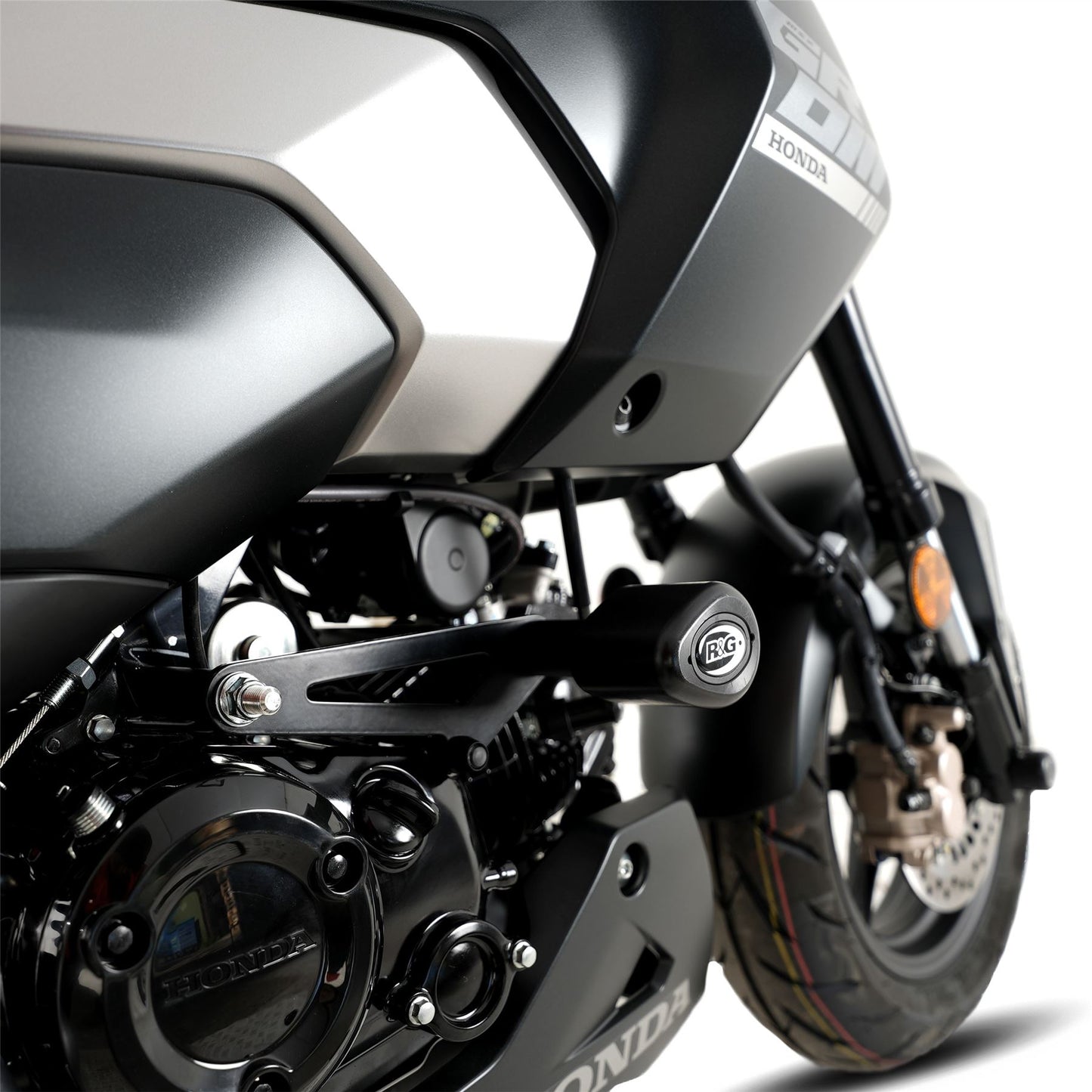 Crash Protectors - Aero Style for Honda MSX 125 GROM '21- Colour: Black