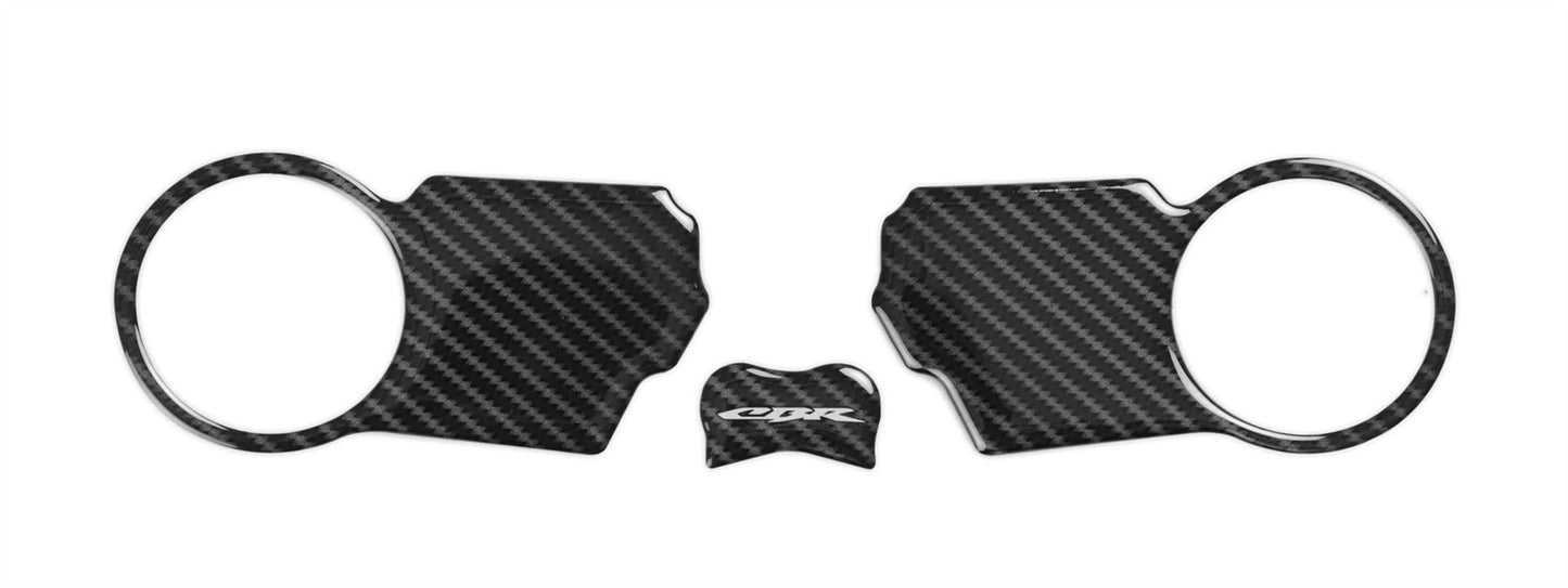 Red Dynamic Carbon Fibre Yoke Pad for Honda CBR1000RR '04-'07